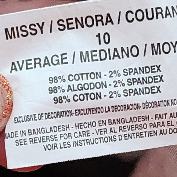 Gloria Vanderbilt Tan Khaki Amanda Cotton Span 5 Pocket Jeans Missy Size 10 AVG - Picture 14 of 16